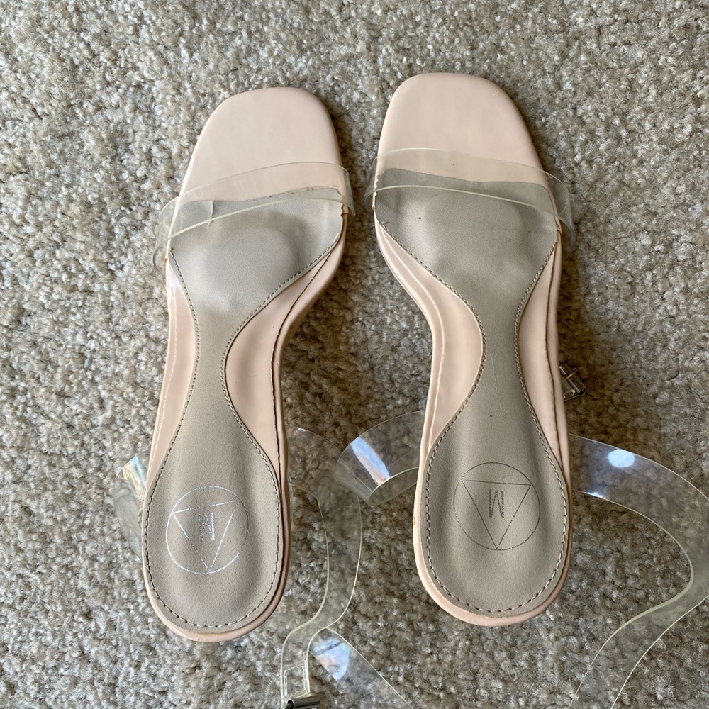 Missguided clear heels